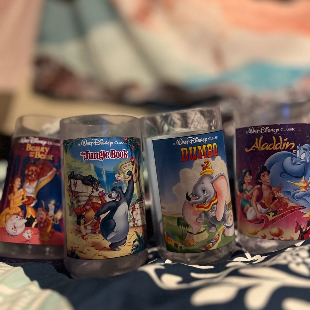 BUNDLE: Vintage 1994 Disney Collectible Cups